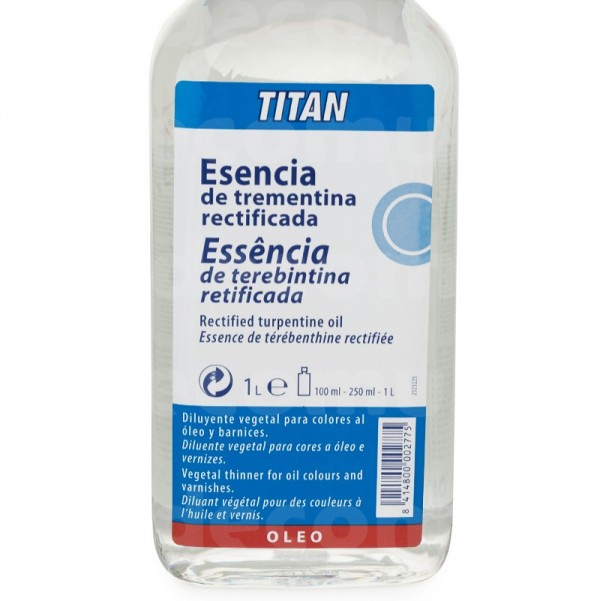 Titan Esencia de trementina rectificada 1L