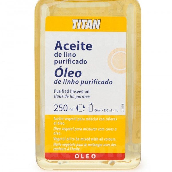 Titan Aceite de Lino purificado 250 ml