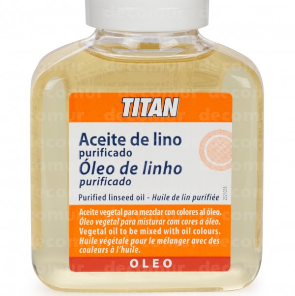 Titan Aceite de Lino purificado 100 ml
