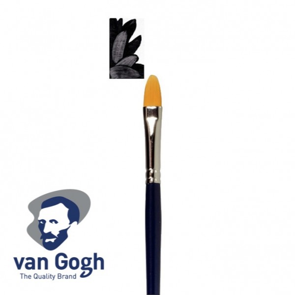 Van Gogh watercolor brush Cat's Tongue series 195 nº 8