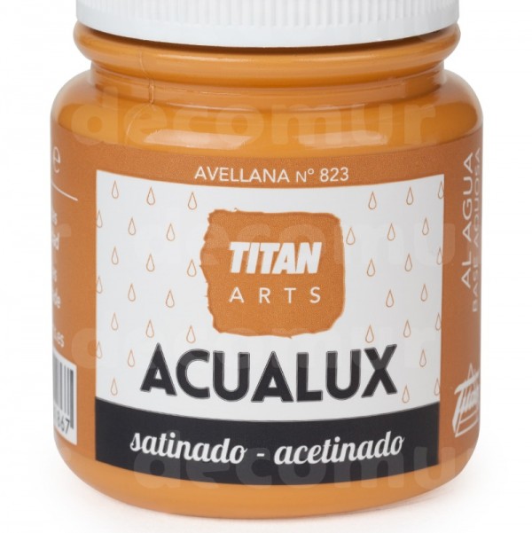 Titan Acualux Satinado 100ml Avellana 823