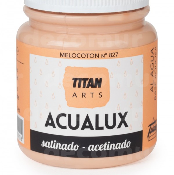 Titan Acualux Satinado 100ml Melocotón 827
