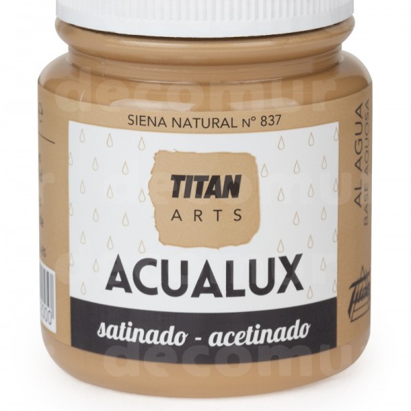 Acualux Satin 100ml Siena Natural 837