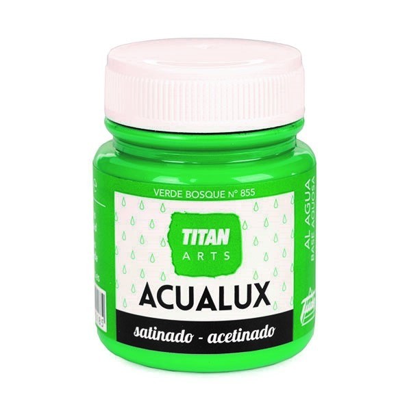 Acualux Satin 100ml Forest Green 855