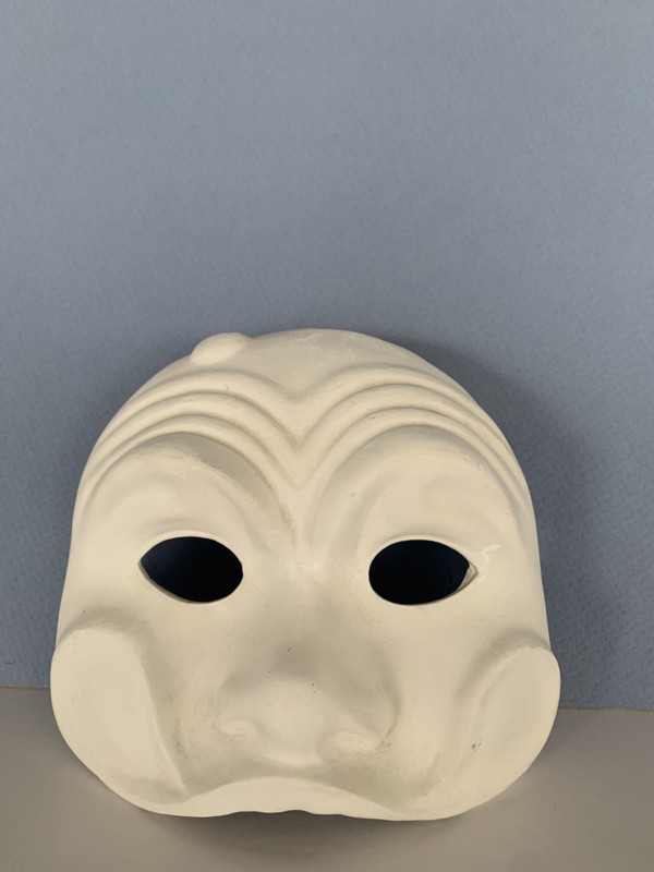 Máscara de escayola